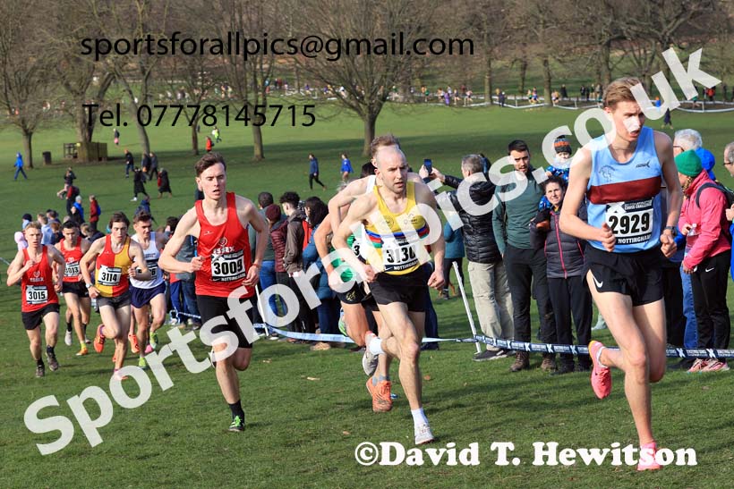 Senior Men, 2024 CAU Inter Counties Cross Country Champs., Wollaton Park, Nottingham. Photo: David T. Hewitson/Sports for All Pics